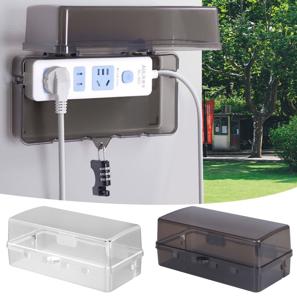 Extension Cord Outdoor - Outdoor Electrical Boxes Waterproof Cable Management