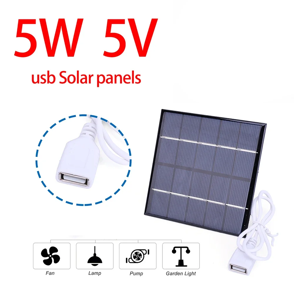 Panel Power Outdoor - 5W 5V Solar Panel Solar Battery