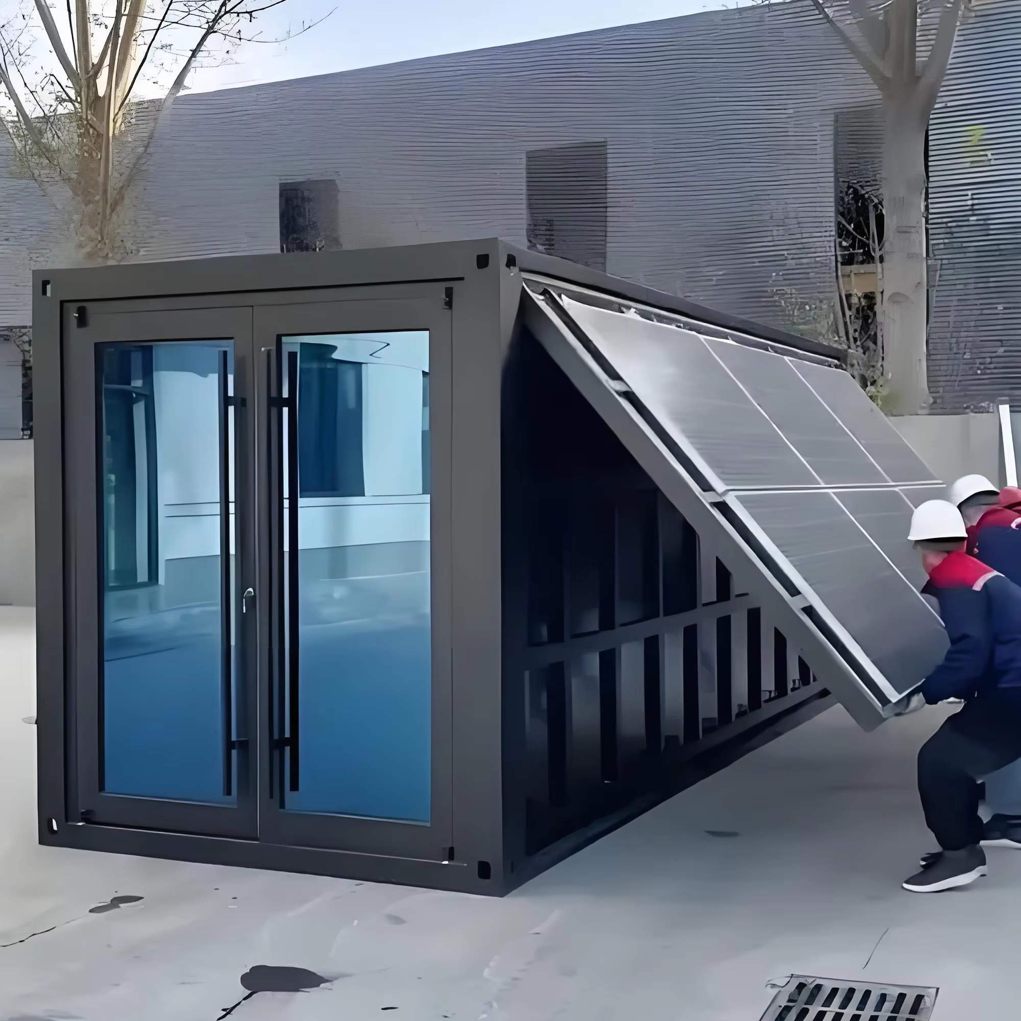 Panel Power Outdoor - Retractable Weatherproof Patio Enclosure with Solar