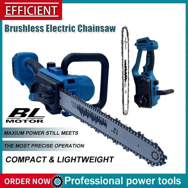 Pole Saw Cordless - 6 Inch Chain Saw Electric Saw