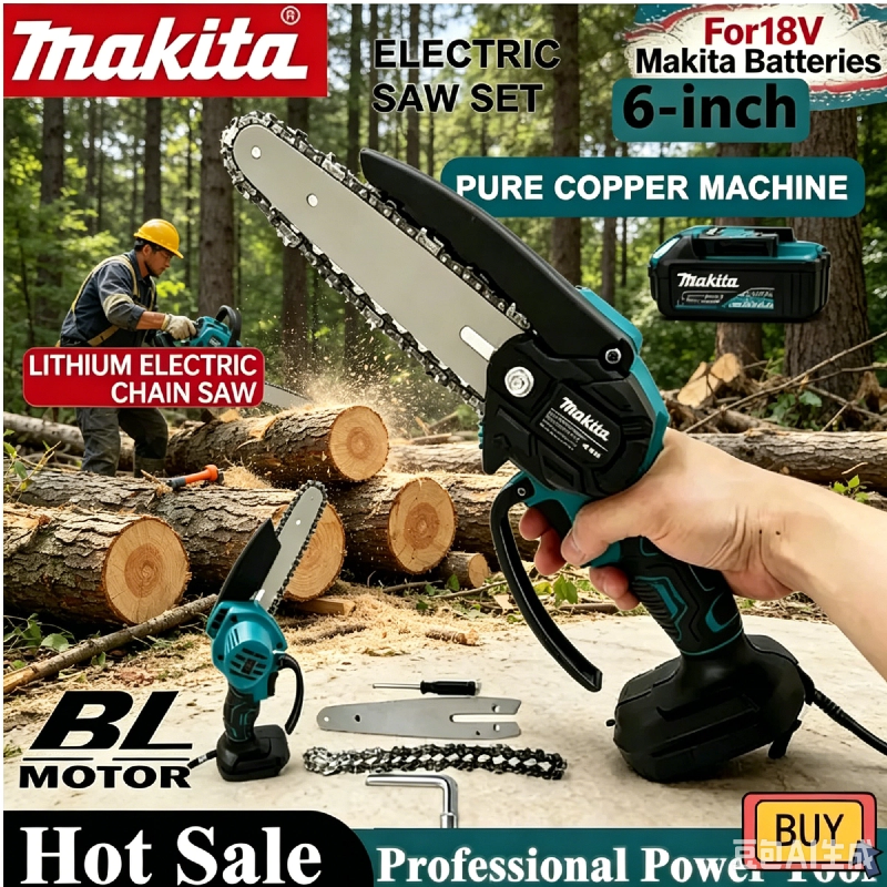Pole Saw Cordless - Makita Ergonomic Handheld Makita 6inch DLJ
