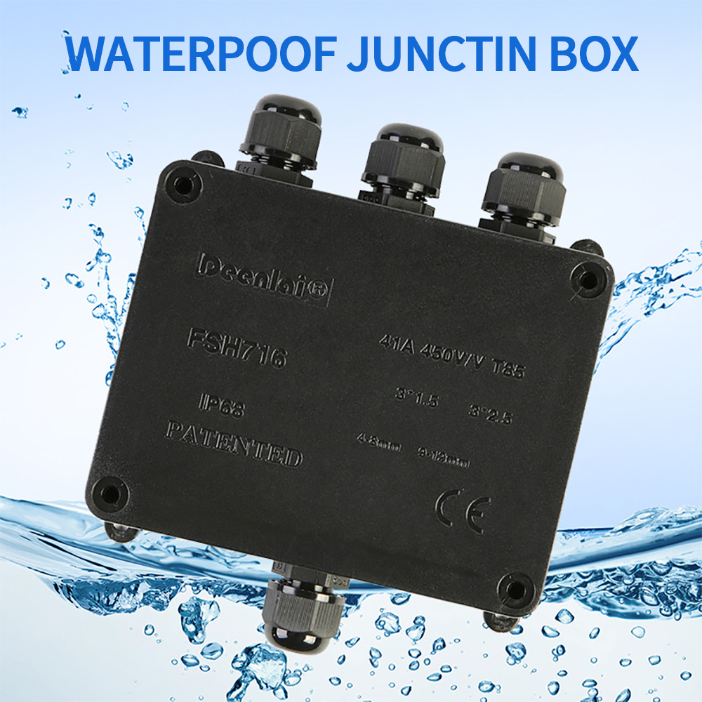 IP68 External Junction Box 4 W - Outdoor Power Cable Junction Box recensione e prezzo