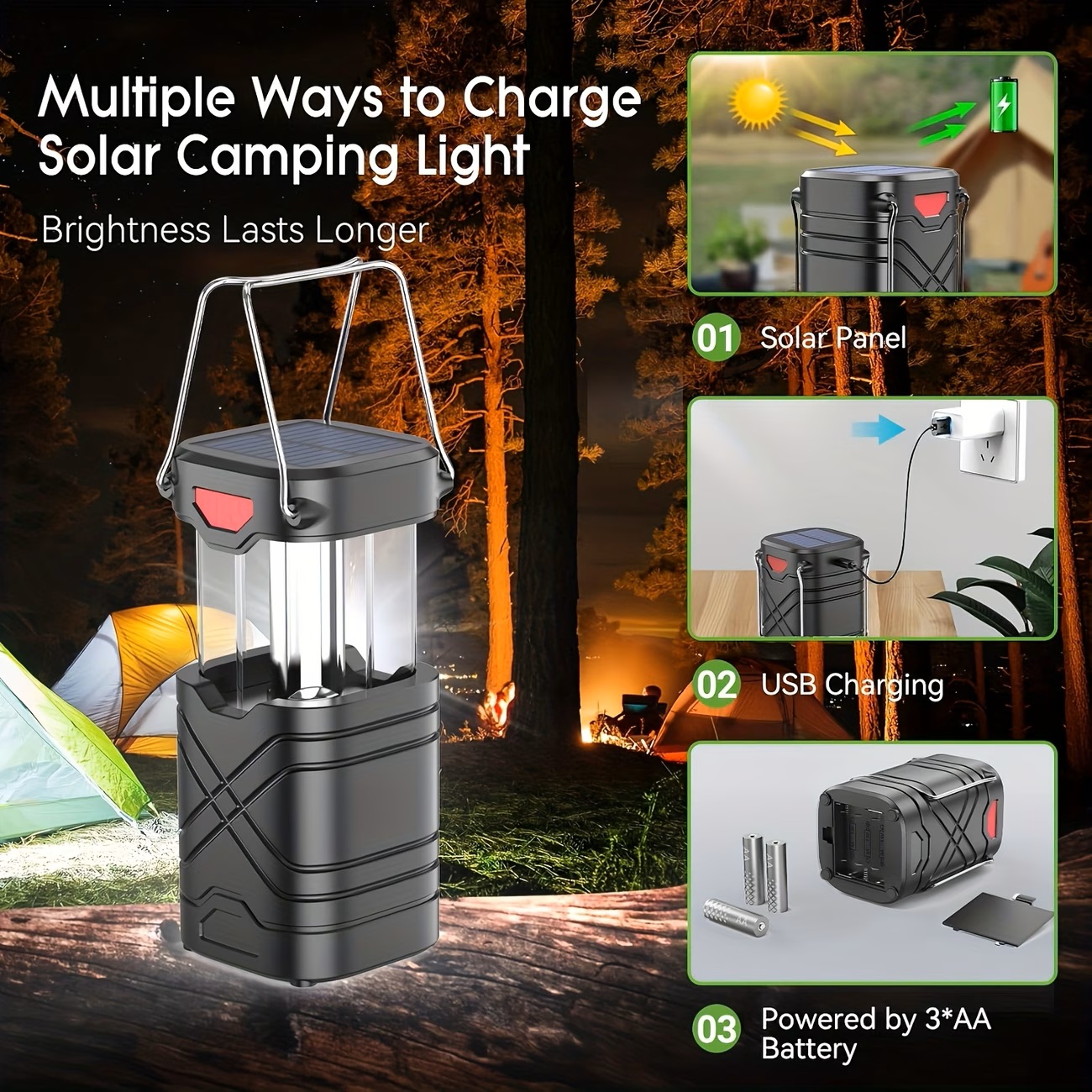 Solar Camping Lantern 2/4-Pack - Outdoor Power Pack recensione e prezzo