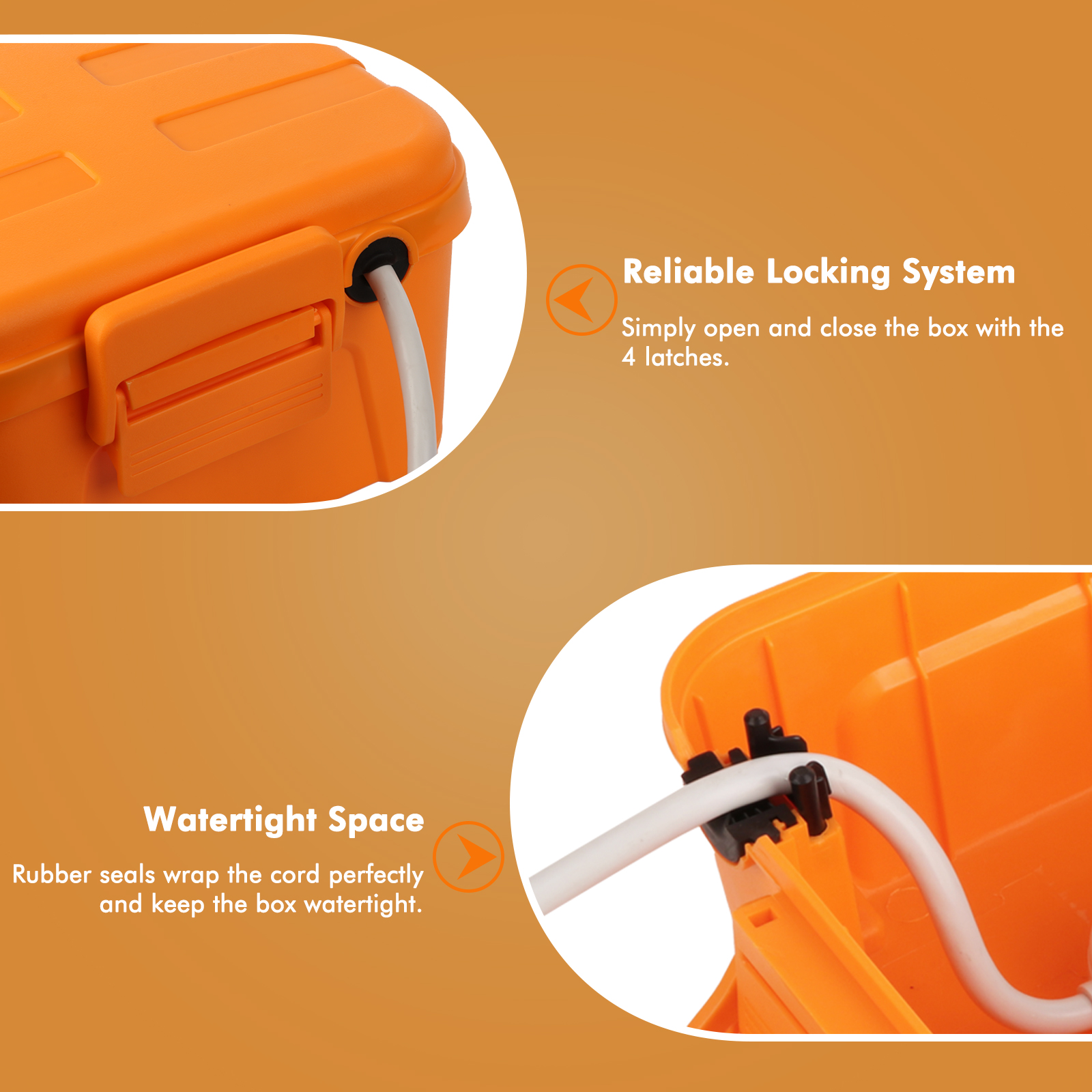 Large Outdoor Waterproof Elect - Outdoor Power Cable Junction Box recensione e prezzo