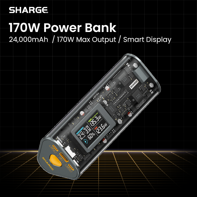 SHARGEEK 24,000mAh Power Bank  - Outdoor Power Pack recensione e prezzo