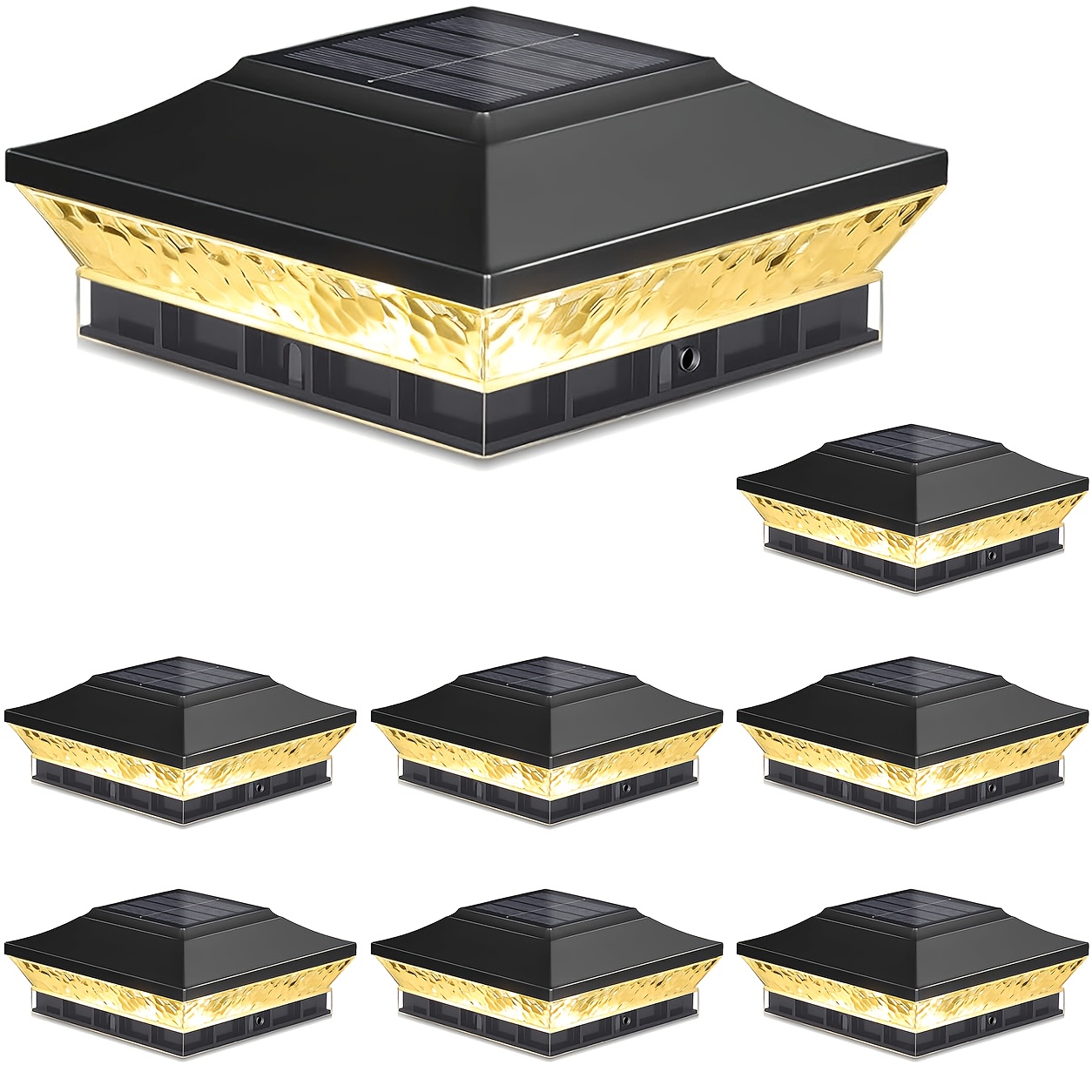 8 Pack/ 12 Pack Solar Post Cap - Outdoor Power Pack recensione e prezzo