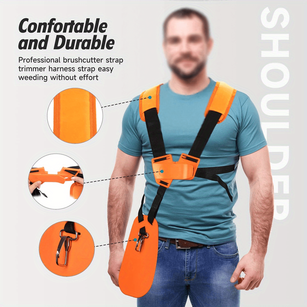 Double Shoulder Strap Lawn Mow - Brush Cutter Strap recensione e prezzo