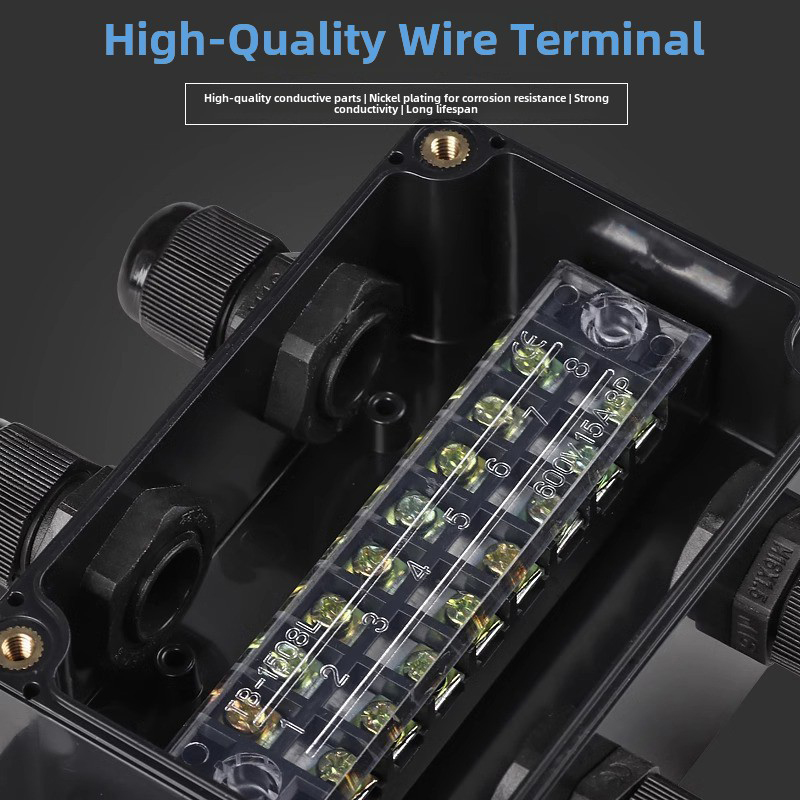 Waterproof Junction Box With T - Outdoor Power Cable Junction Box recensione e prezzo