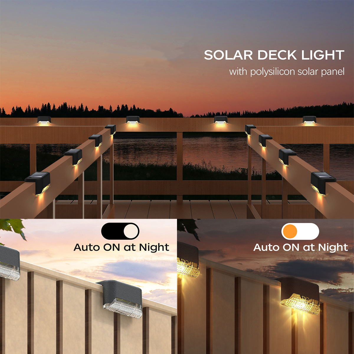 4/12 Pack Deck Lights Solar Po - Outdoor Power Pack recensione e prezzo