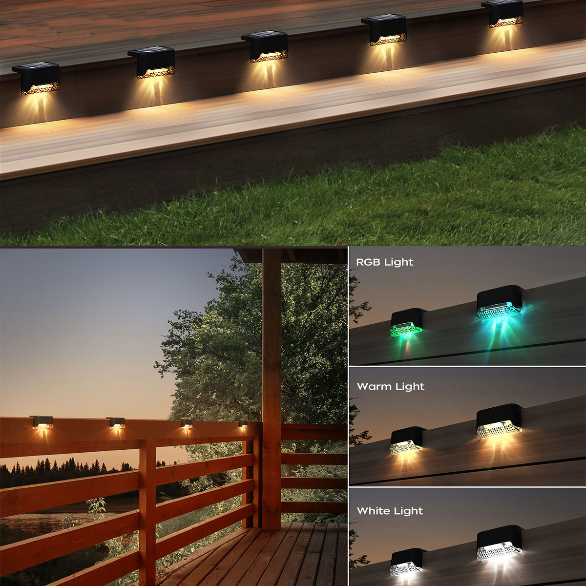 4/12 Pack Deck Lights Solar Po - Outdoor Power Pack recensione e prezzo