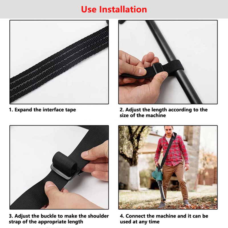 Black Lawn Mower Harness Backp - Brush Cutter Strap recensione e prezzo