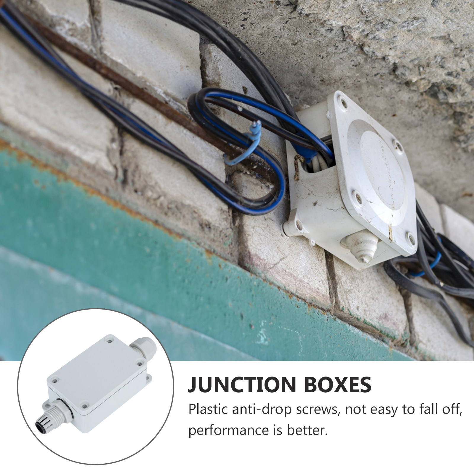 Weatherproof Junction Box Outd - Outdoor Power Cable Junction Box recensione e prezzo
