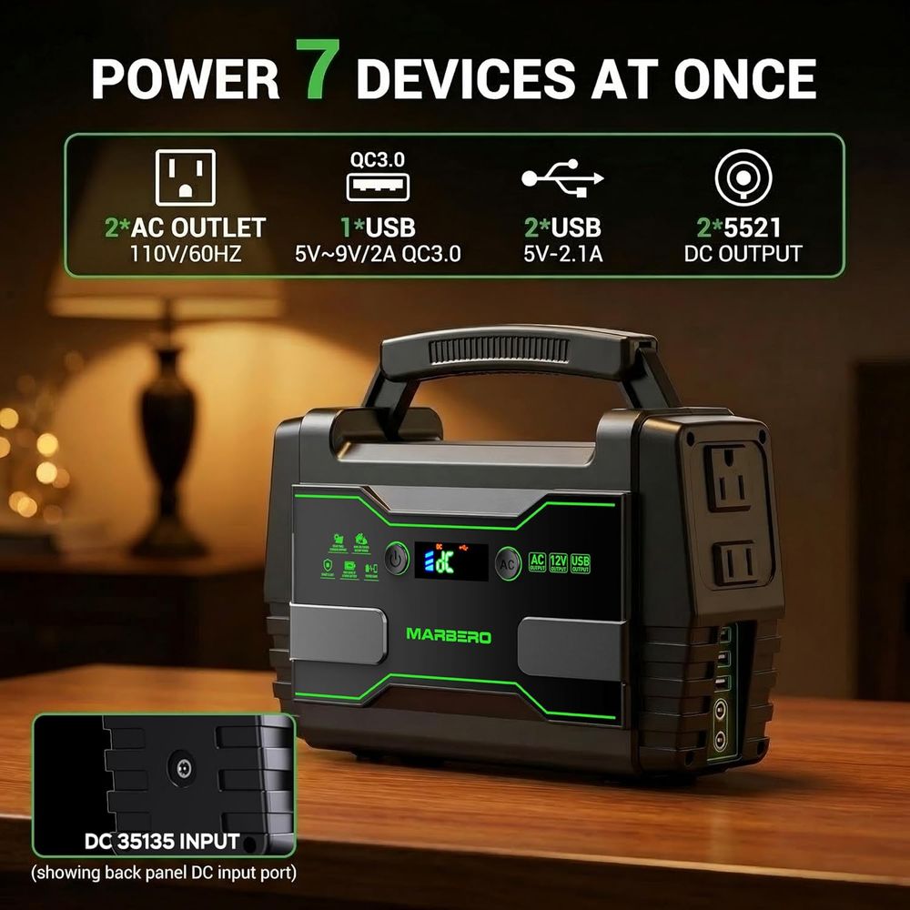 155Wh Portable Power Station w - Panel Power Outdoor recensione e prezzo