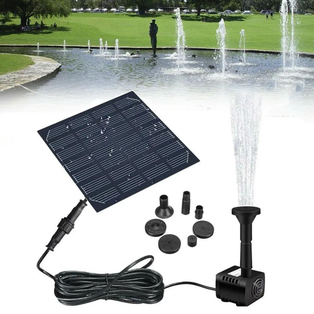 1.4W Mini Solar Fountain Pump  - Panel Power Outdoor recensione e prezzo