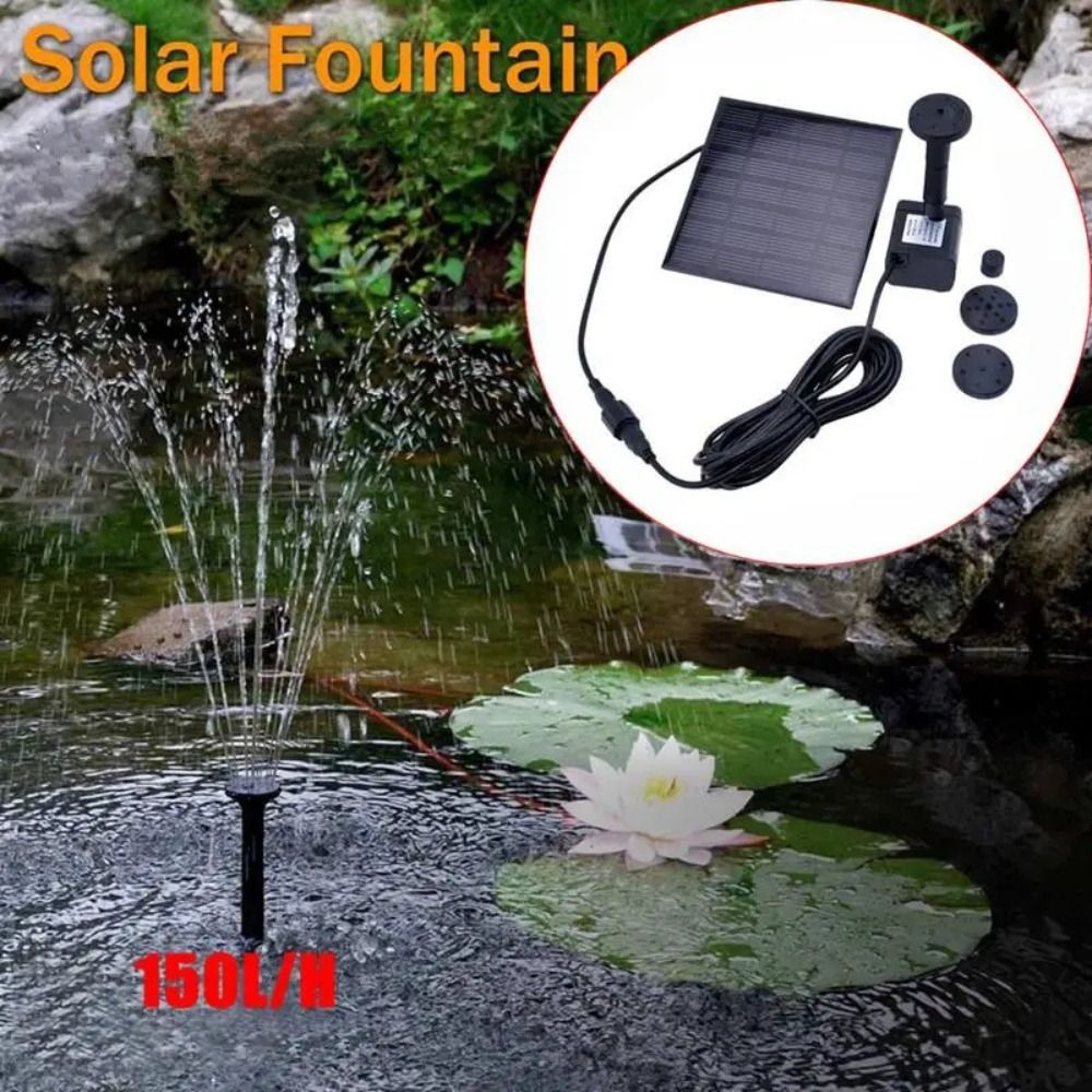 1.4W Mini Solar Fountain Pump  - Panel Power Outdoor recensione e prezzo