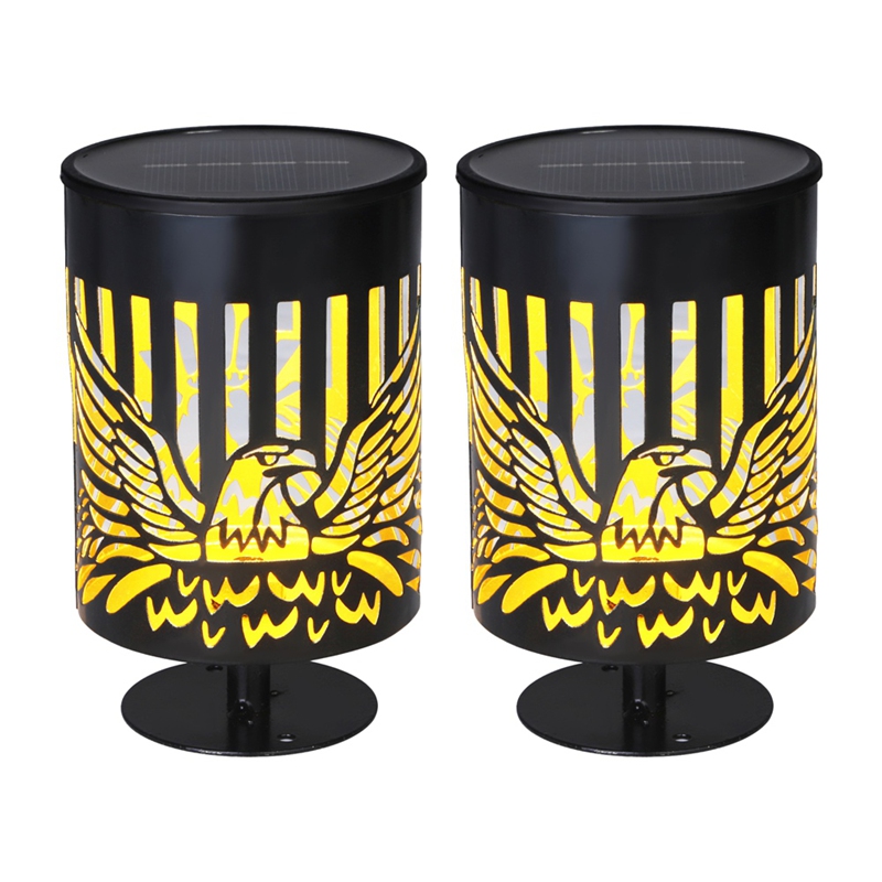 2 Pack Solar Fence Lights Meta - Outdoor Power Pack recensione e prezzo