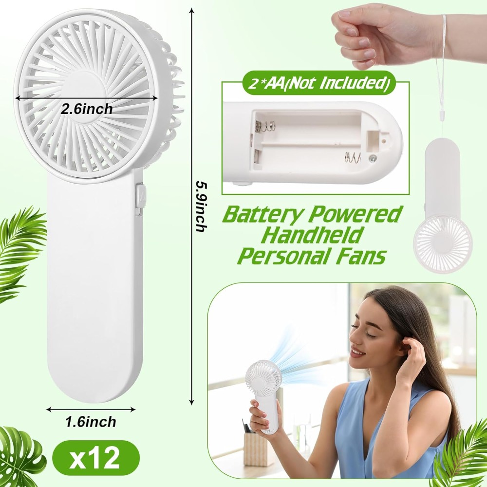 20 Pack Mini Handheld Fan Port - Outdoor Power Pack recensione e prezzo