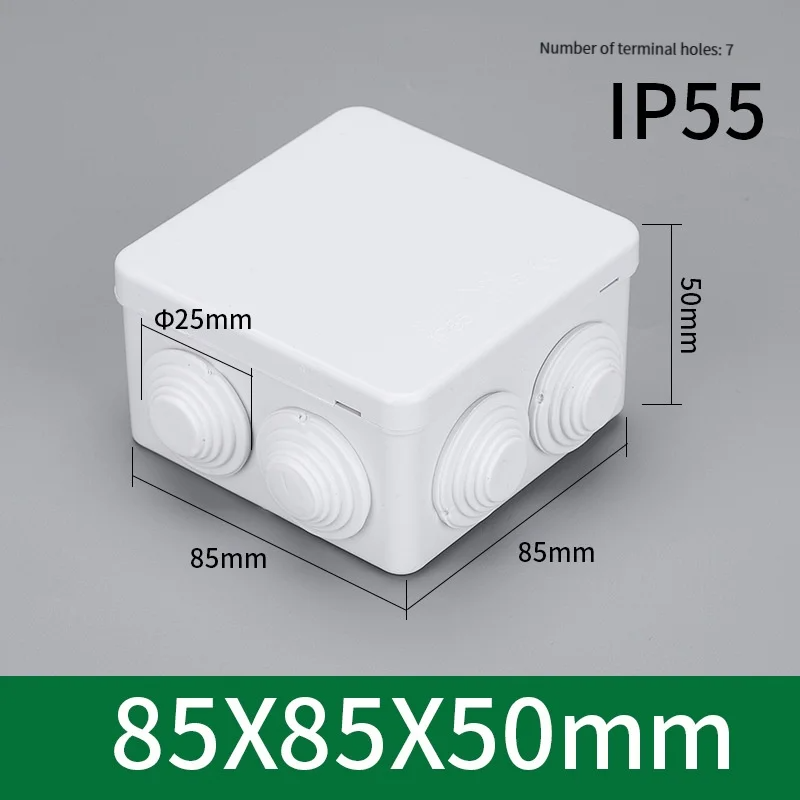 85 * 85 * 50 Outdoor Ip55 Plas - Outdoor Power Cable Junction Box recensione e prezzo