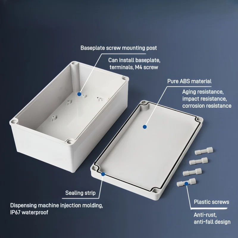 IP66 waterproof cable junction - Outdoor Power Cable Junction Box recensione e prezzo