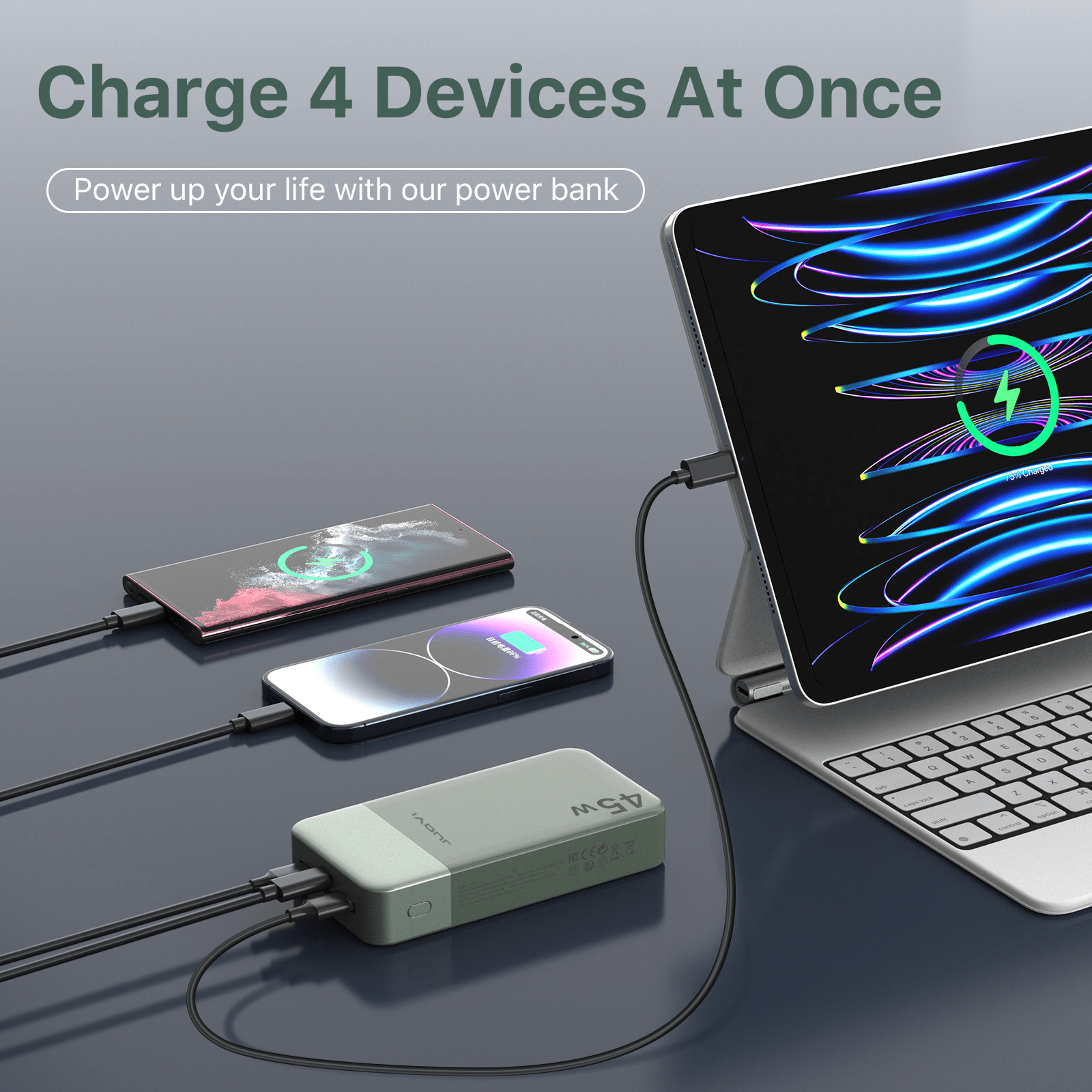 JUOVI Portable Charger, 20000m - Outdoor Power Pack recensione e prezzo