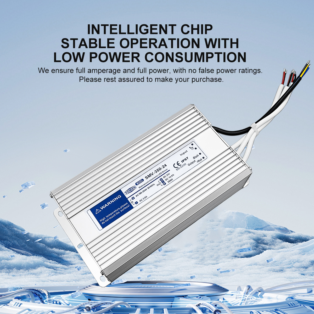 TOMZN 180-264V AC to DC 12V 24 - Outdoor Power Transformer recensione e prezzo