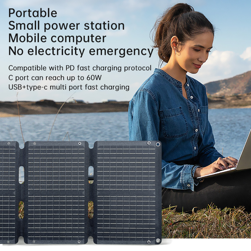 In Stock 65W 110W Portable Fol - Panel Power Outdoor recensione e prezzo