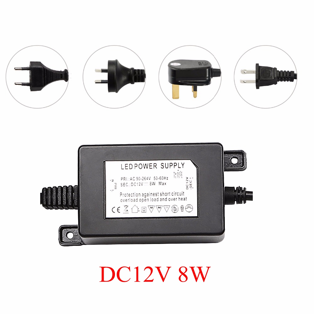 IP67 Waterproof DC12V 8W Trans - Outdoor Power Transformer recensione e prezzo