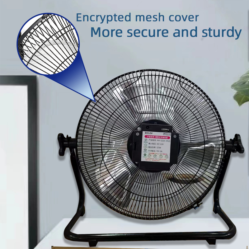14 Inch Portable Solar Fan,Rec - Panel Power Outdoor recensione e prezzo