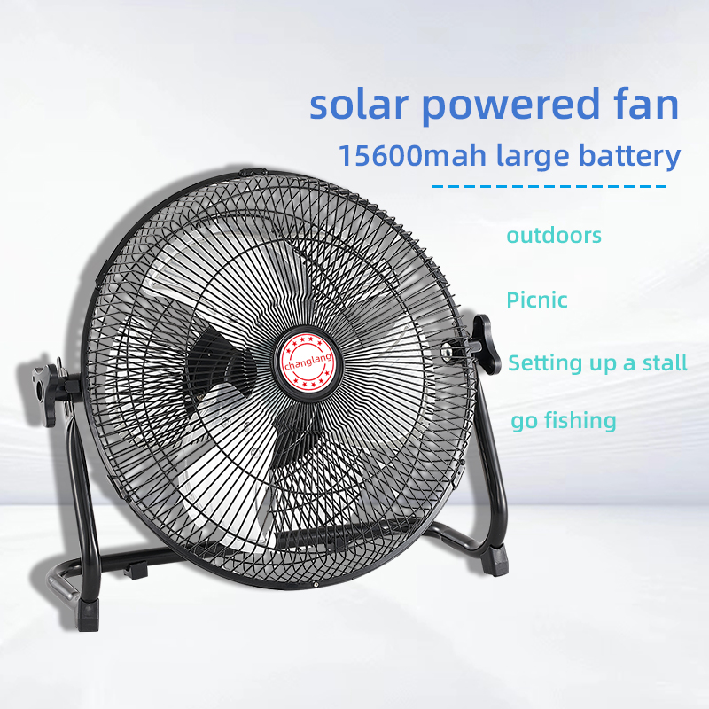 14 Inch Portable Solar Fan,Rec - Panel Power Outdoor recensione e prezzo