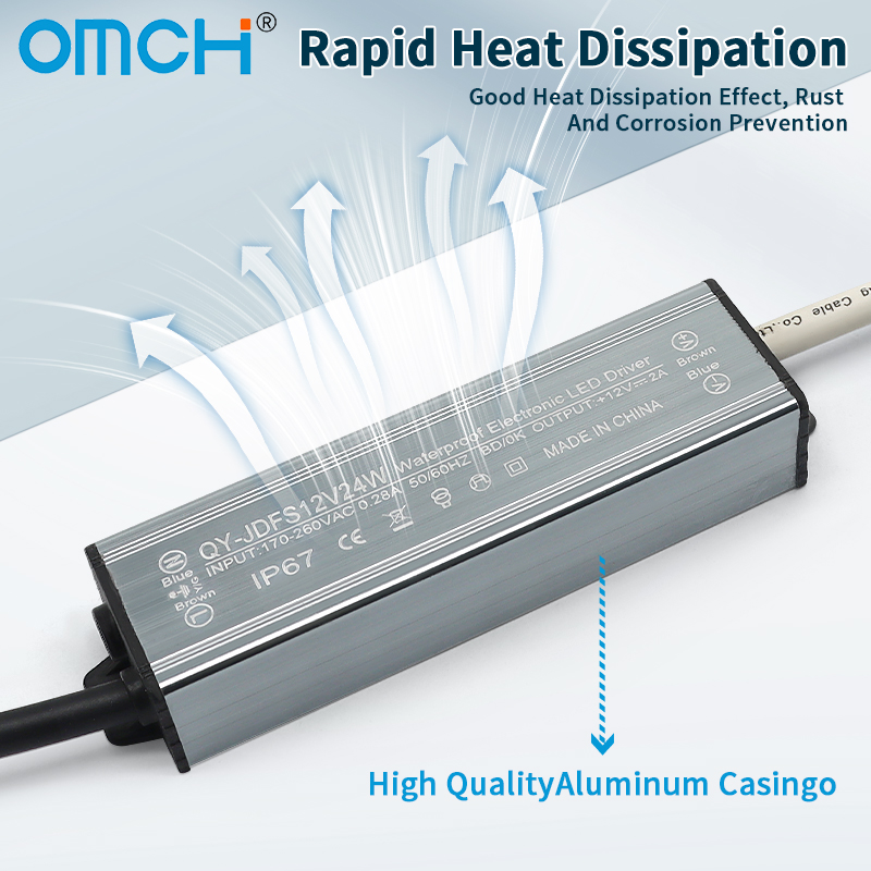 OMCH IP67 Waterproof Power Sup - Outdoor Power Transformer recensione e prezzo