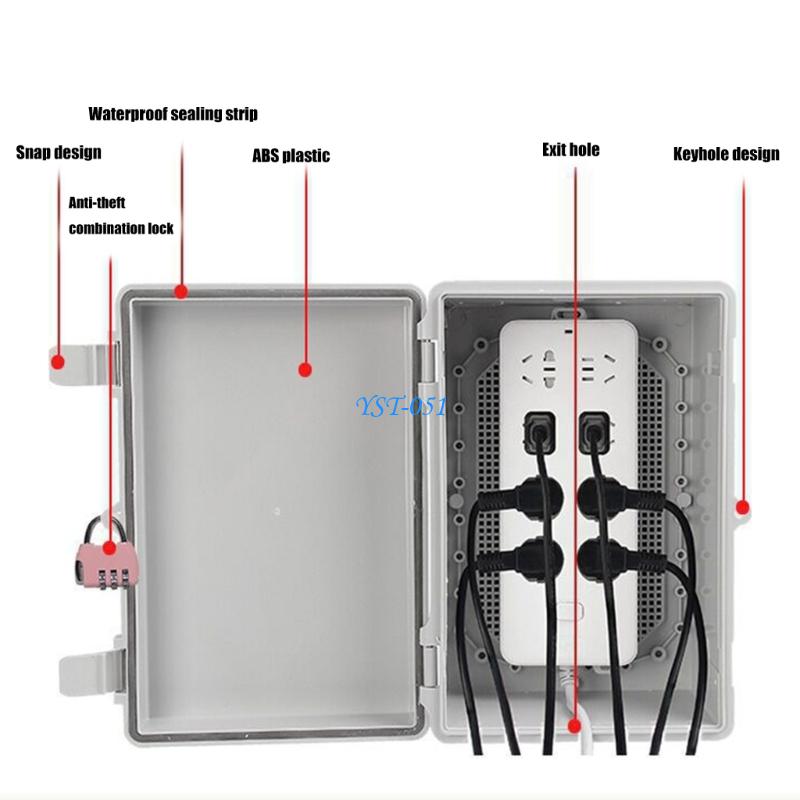 E15A Lockable Electrical Junct - Outdoor Power Cable Junction Box recensione e prezzo