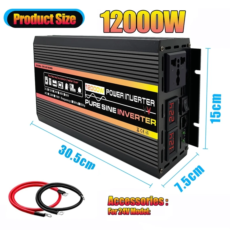 10000/12000W Pure Sine Wave Po - Outdoor Power Transformer recensione e prezzo