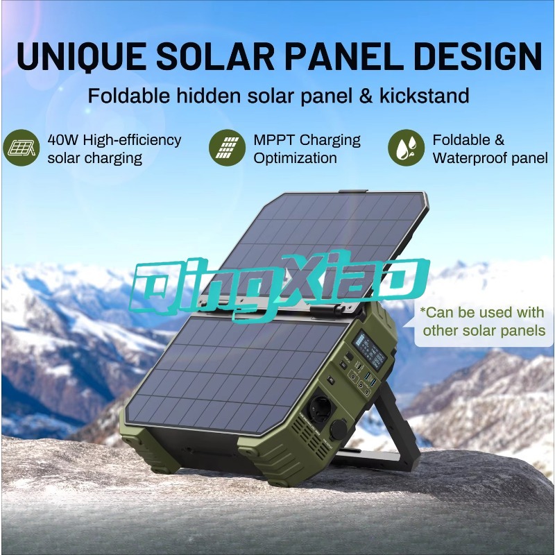 1000W Portable Solar Power Sta - Panel Power Outdoor recensione e prezzo
