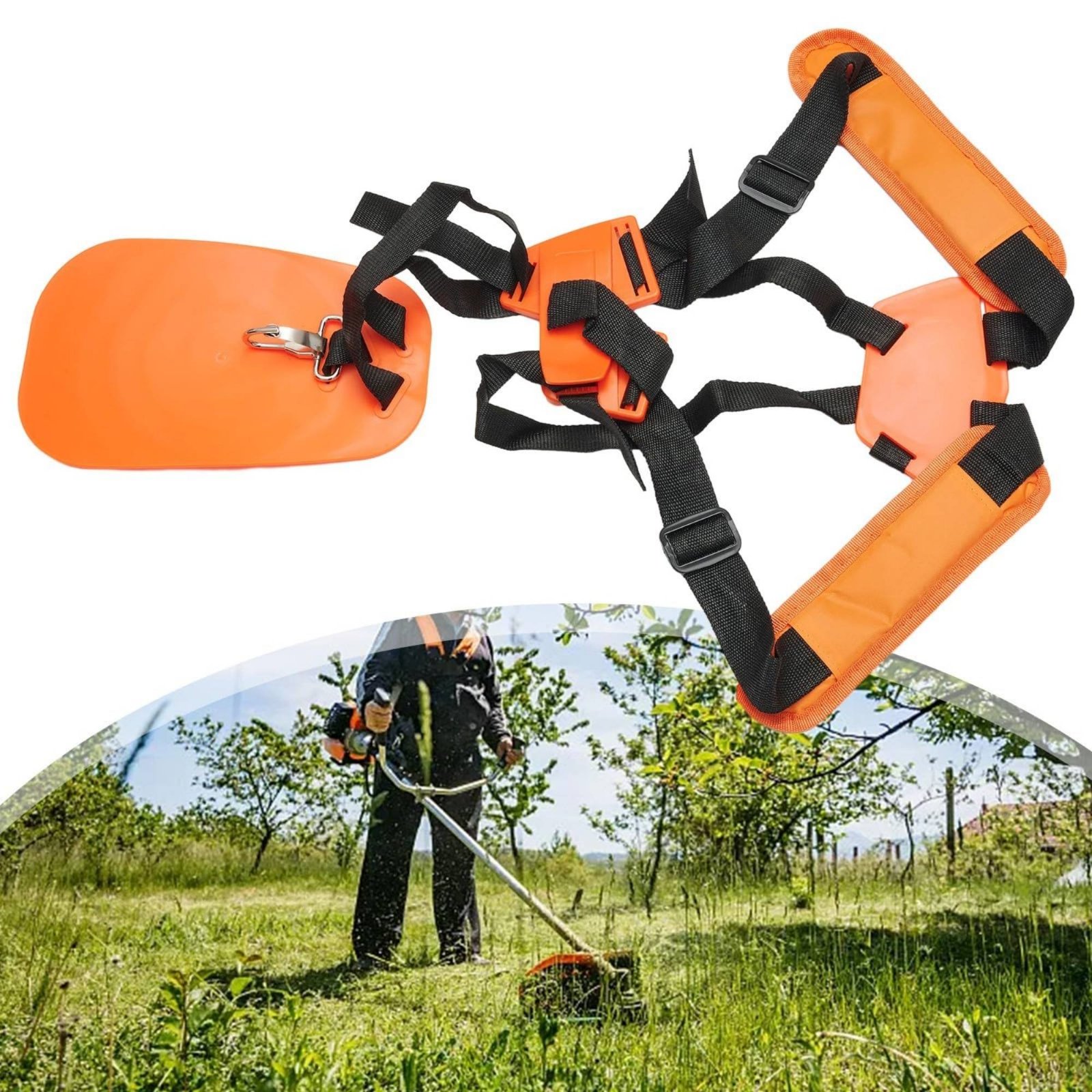Double Shoulder Trimmer Harnes - Brush Cutter Strap recensione e prezzo